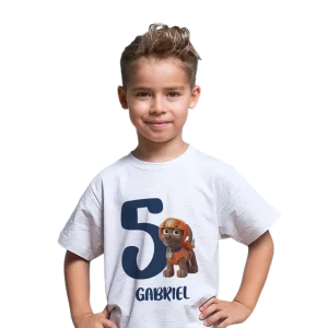 Camiseta cumpleaños Patrulla Zuma-